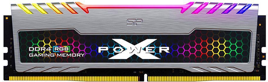 Память DDR4 16GB 3200MHz Silicon Power SP016GXLZU320BSB Xpower Turbine RGB RTL PC4-25600 CL16 DIMM 288-pin - фото 1 - id-p226226244