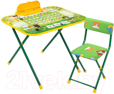 Комплект мебели с детским столом Ника NK-75/2 Первоклашка - фото 1 - id-p226223427