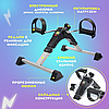 Мини-велотренажер для ног и рук с шагомером PEDAL EXERCISER, фото 10