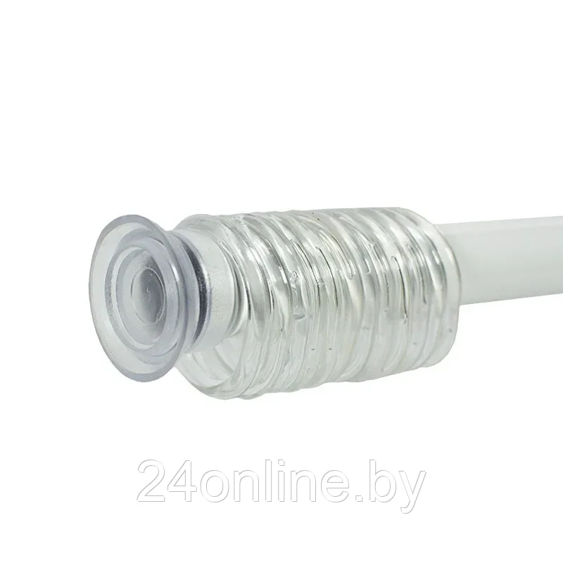 Карниз для ванны телескопический Comfort Alumin Group 120-200 см белый - фото 3 - id-p226160066