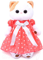 Мягкая игрушка Budi Basa Кошечка Ли-Ли в платье в горошек / LK24-043