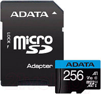 Карта памяти A-data microSDXC UHS-I (Class 10 A1) 256 Гб