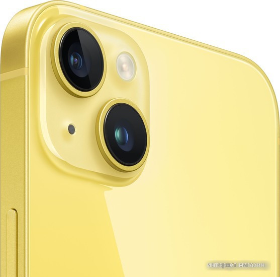Смартфон Apple iPhone 14 Plus Dual SIM 256GB (желтый) - фото 4 - id-p226239368