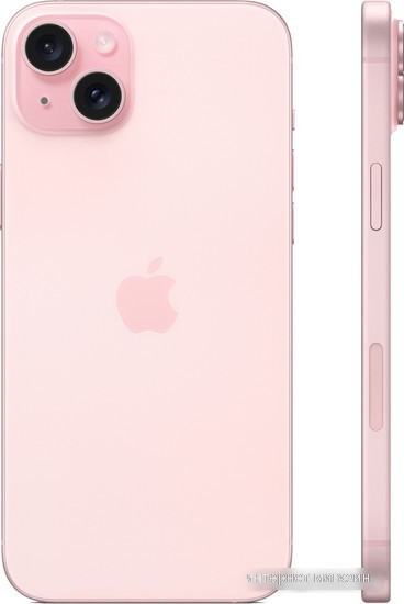 Смартфон Apple iPhone 15 Plus 128GB (розовый) - фото 2 - id-p226239372