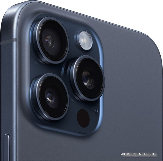 Смартфон Apple iPhone 15 Pro Max 256GB (синий титан) - фото 4 - id-p226239376