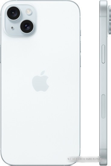 Смартфон Apple iPhone 15 Plus 128GB (голубой) - фото 2 - id-p226239377