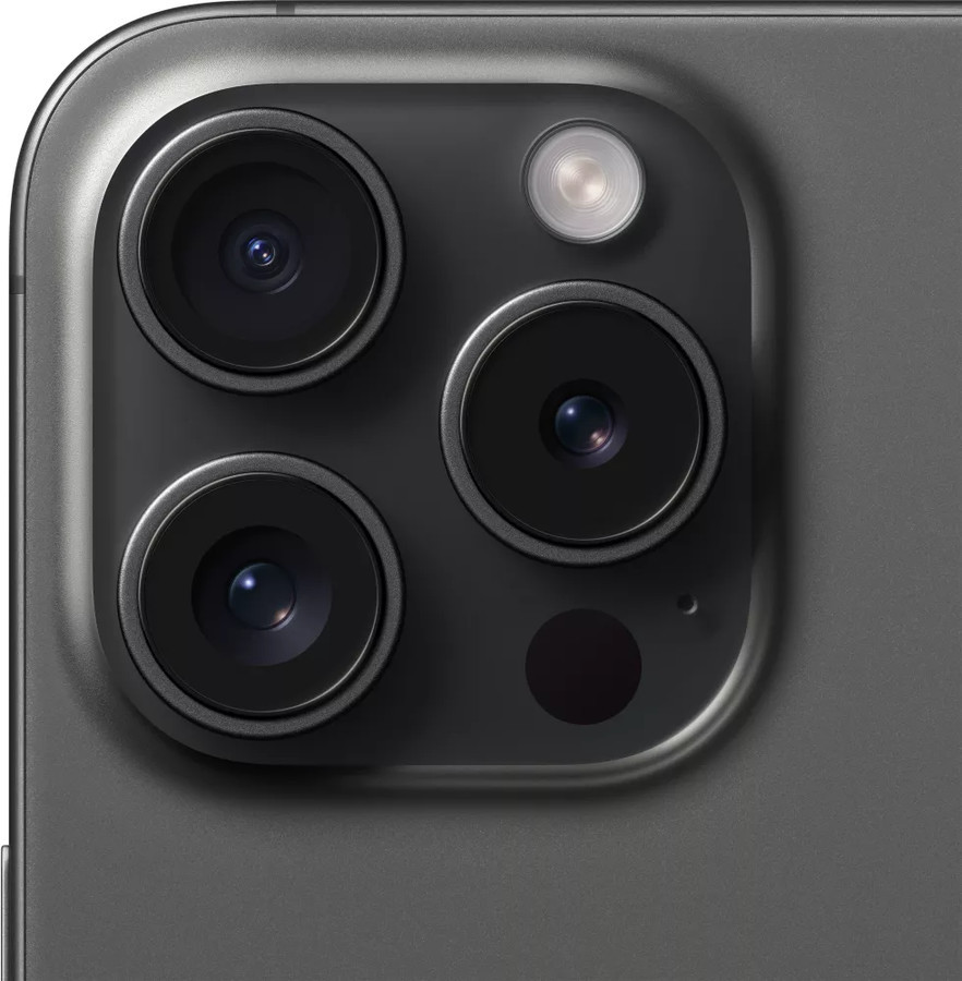 Смартфон Apple iPhone 15 Pro Max 256GB (черный титан) - фото 5 - id-p226239378