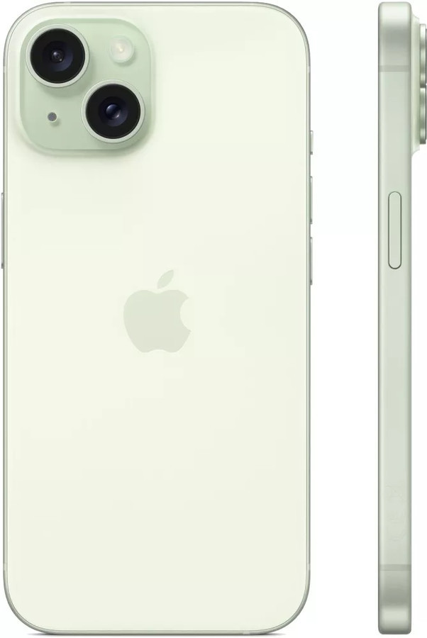 Смартфон Apple iPhone 15 128GB (зеленый) - фото 2 - id-p226239382