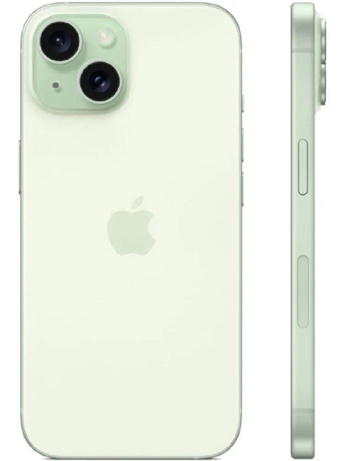 Смартфон Apple iPhone 15 256GB (зеленый) - фото 3 - id-p226239398