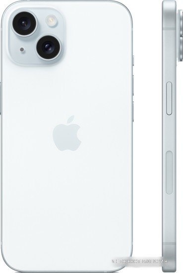 Смартфон Apple iPhone 15 128GB (голубой) - фото 2 - id-p226239400