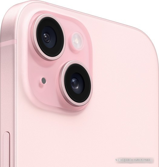 Смартфон Apple iPhone 15 Dual SIM 128GB (розовый) - фото 3 - id-p226239406