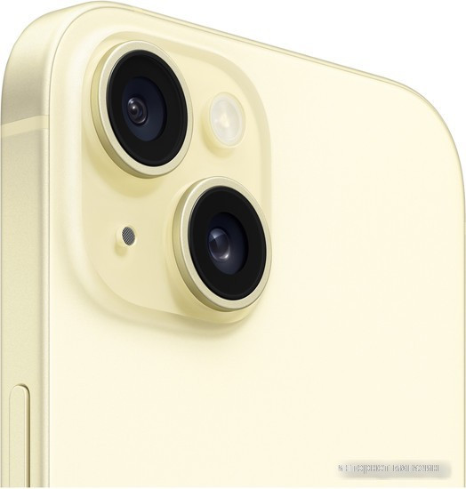Смартфон Apple iPhone 15 Dual SIM 128GB (желтый) - фото 3 - id-p226239407