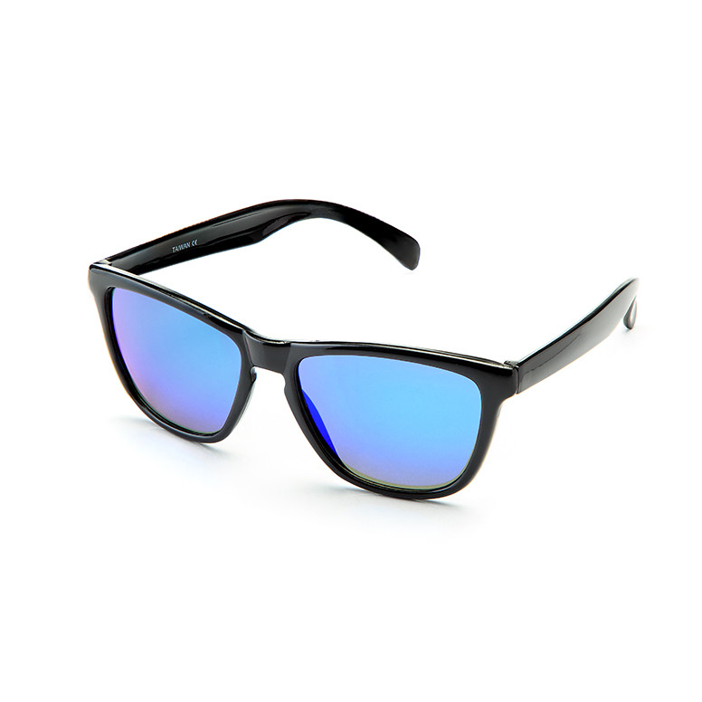 Очки солнцезащитные 2K FB6-12026 чёрный глянец/синие revo