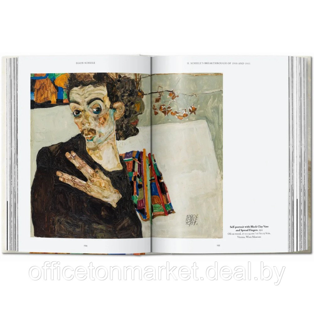 Книга на английском языке "Egon Schiele. The Paintings" - фото 2 - id-p226239009