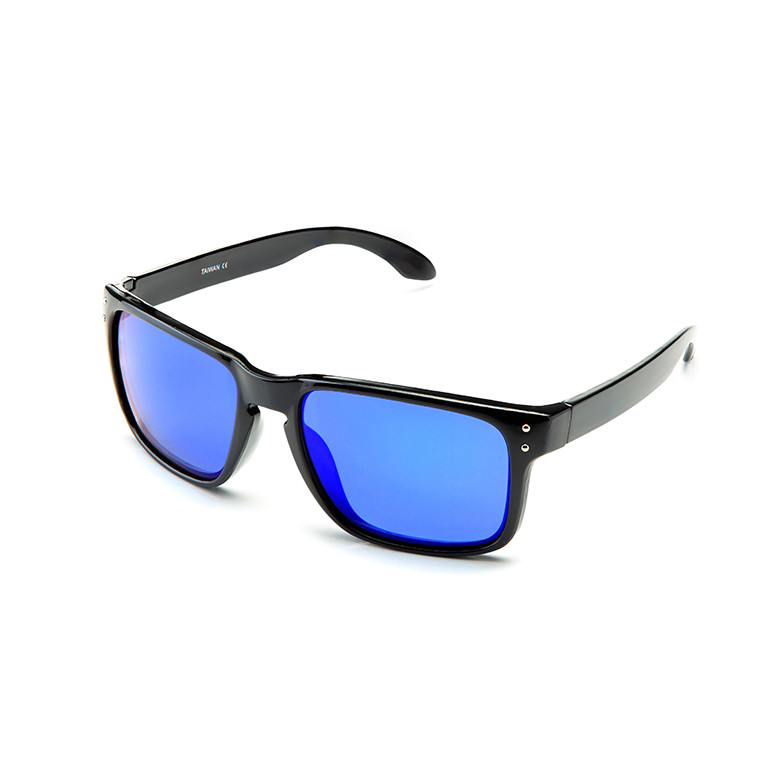 Очки солнцезащитные 2K S-14009-E чёрный глянец/синий revo