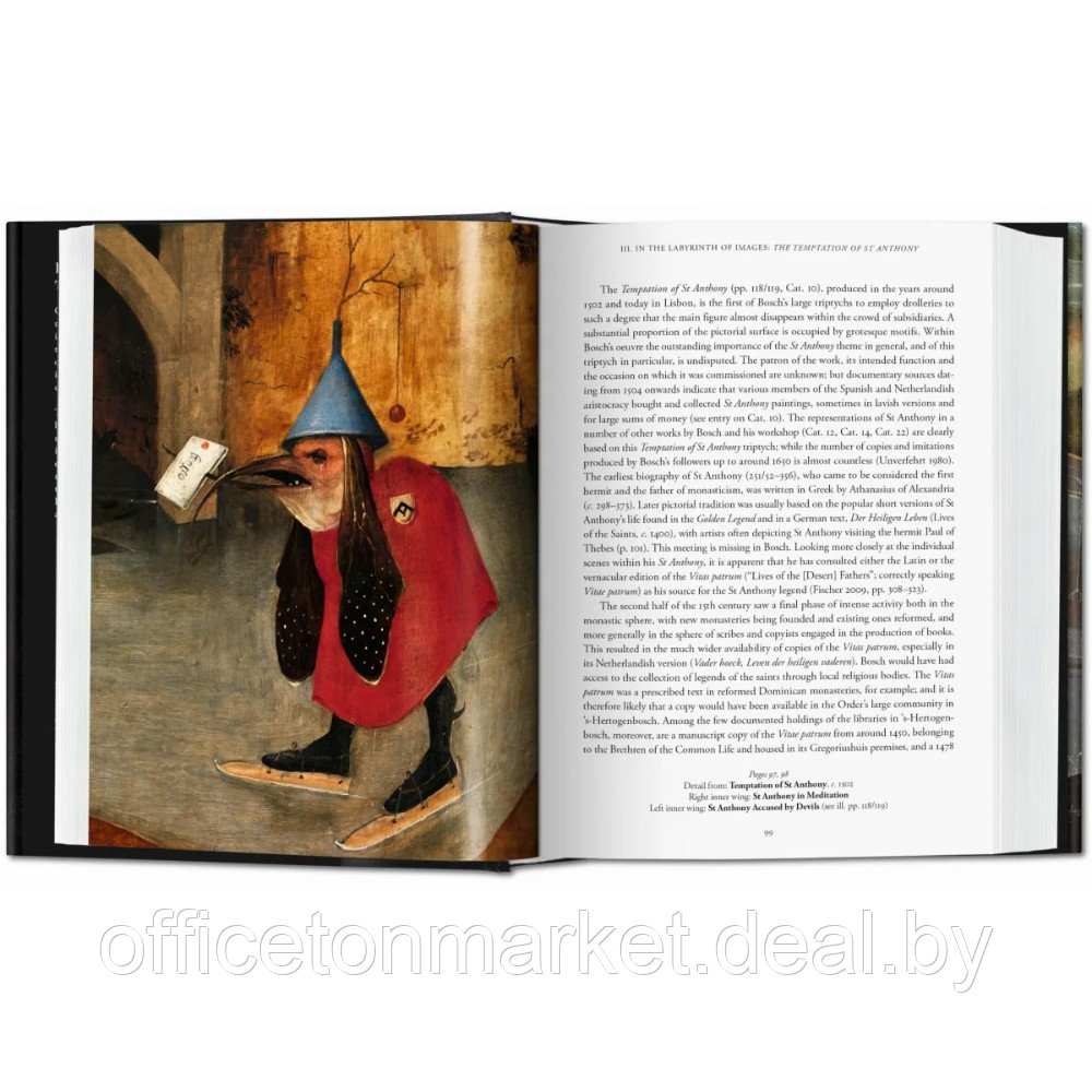 Книга на английском языке "Hieronymus Bosch. The Complete Works", Stefan Fischer - фото 4 - id-p226239024
