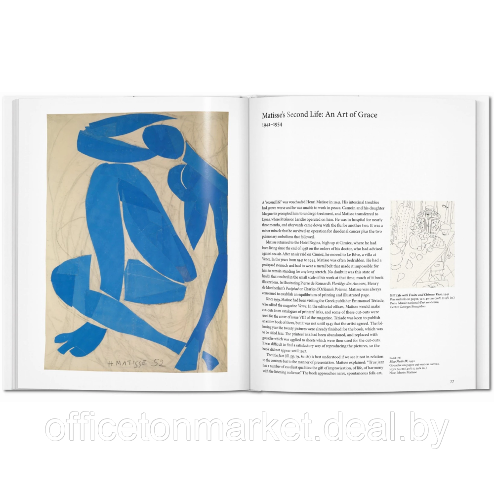 Книга на английском языке "Basic Art. Matisse" - фото 6 - id-p226239028