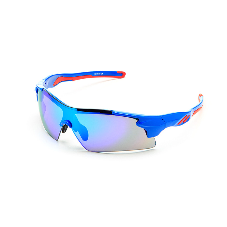 Очки солнцезащитные 2K S-14058-B синий глянец/синий revo
