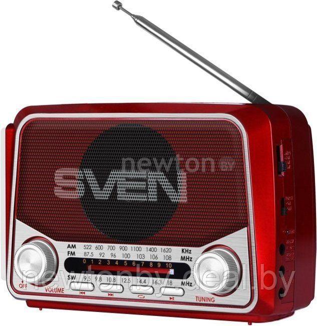 Радиоприемник SVEN SRP-525 (красный) - фото 1 - id-p226240470