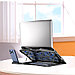 Настольный держатель GM27 подставка для ноутбука с активным охлаждением 8 вентиляторов черный Hoco, фото 4
