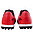 Бутсы футбольные многошиповые Jogel Mondo TF JSH1907-R, красный (р-р 34,5-45,5), фото 4