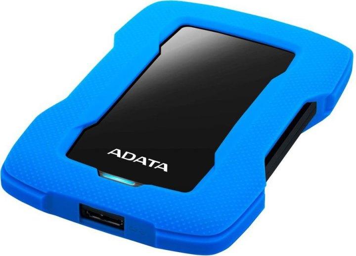 ADATA AHD330-2TU31-CBL Durable HD330 Blue USB3.1 Portable 2.5" HDD 2Tb EXT (RTL) - фото 1 - id-p226241557