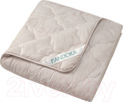 Одеяло PANDORA Верблюжья шерсть тик облегченное 200x215 - фото 1 - id-p226246047