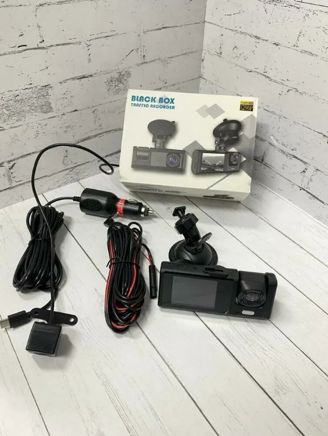 Видеорегистратор автомобильный с камерой заднего вида Black Box Super HD (3 камеры, FULL HD1080P) - фото 6 - id-p226249355