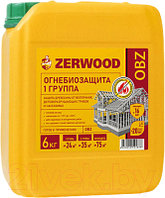 Защитно-декоративный состав Zerwood Огнебиозащита OBZ-I 1 группа