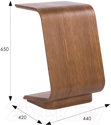 Приставной столик Мебелик Неро 3 - фото 4 - id-p226246647