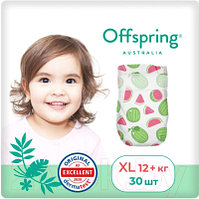Подгузники детские Offspring XL 12+кг Арбузы / OF01XL30WML