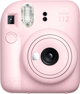Фотоаппарат с мгновенной печатью Fujifilm Instax Mini 12 (розовый) - фото 1 - id-p225921100