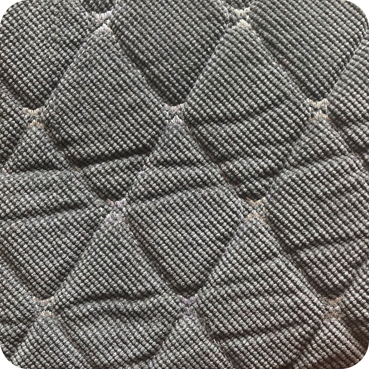 Чехлы на сиденья LADA LADA X-RAY CROSS экокожа+ВЕЛЬВЕТ серый РОМБ. 2017- (MD) - фото 2 - id-p225104160