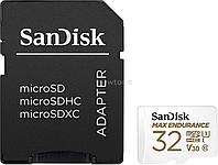 Карта памяти SanDisk microSDHC SDSQQVR-032G-GN6IA 32GB (с адаптером)