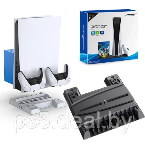 Sony Многофункциональная подставка с системой охлаждения для PlayStation 5 - фото 1 - id-p226252284