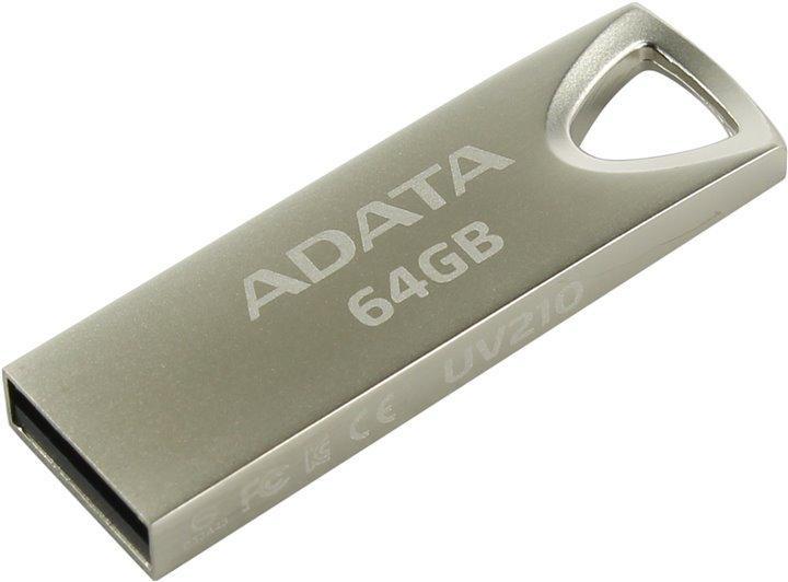 ADATA UV210 AUV210-64G-RGD USB2.0 Flash Drive 64Gb - фото 1 - id-p226252297