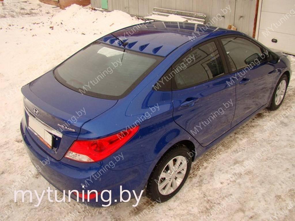 Рассекатель на крышу для Hyundai Solaris - фото 2 - id-p226253792