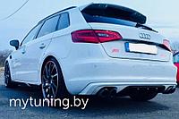 Диффузор V.2 для Audi A3 8V standard bumper