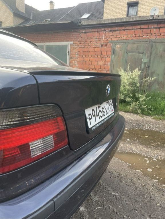 Лип спойлер M STYLE для BMW 5 E39 - фото 8 - id-p226253835