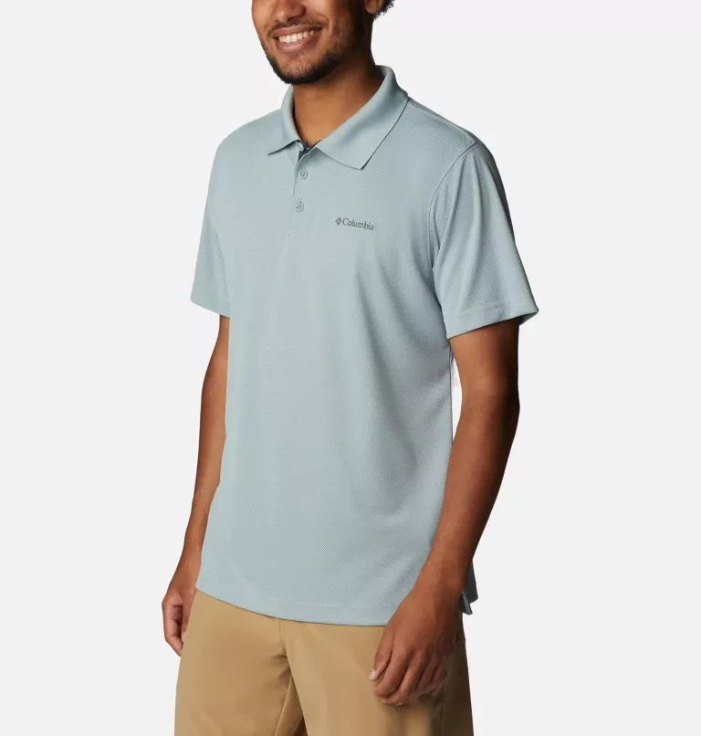 Рубашка-поло мужская Columbia Utilizer Polo бирюзовый 1772051-350 - фото 5 - id-p186169926