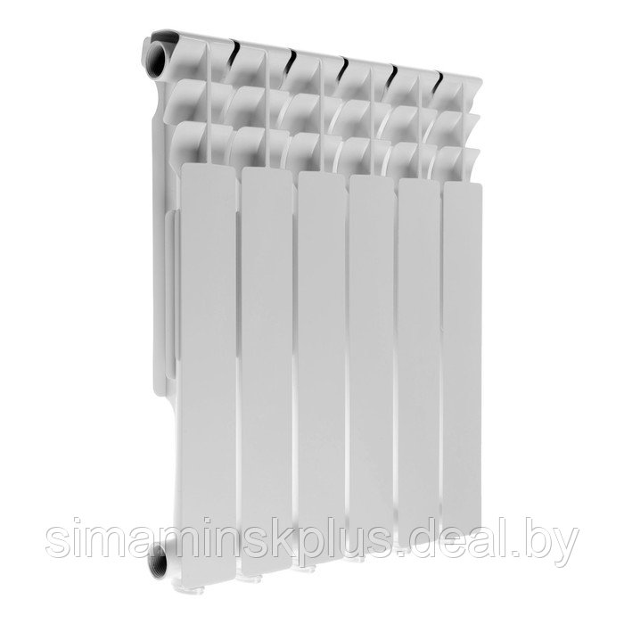 Радиатор алюминиевый Ogint Plus AL, 500 х 78 мм, 6 секций, 738 Вт - фото 1 - id-p226254750