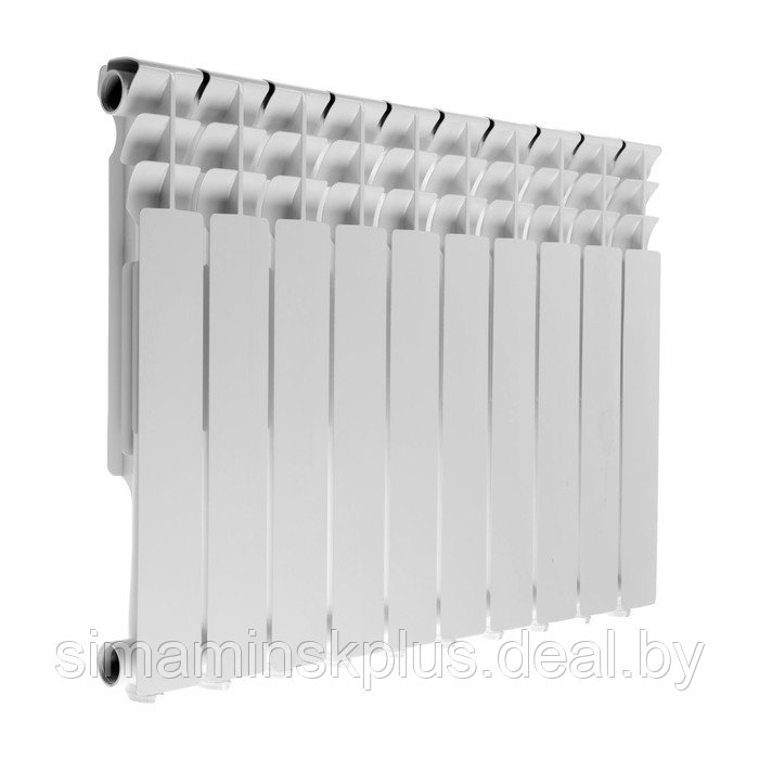 Радиатор алюминиевый Ogint Plus AL, 500 х 78 мм, 10 секций, 1230 Вт - фото 1 - id-p226254754