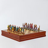 Шахматы сувенирные "Восточные", h короля-8 см, h пешки-6.5 см, 36 х 36 см, фото 5