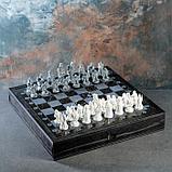 Шахматы "Средневековье" 32 шт, в комплекте фигуры и доска, фото 2
