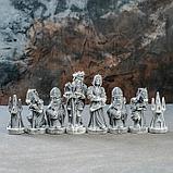 Шахматы "Средневековье" 32 шт, в комплекте фигуры и доска, фото 7