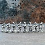Шахматы "Средневековье" 32 шт, в комплекте фигуры и доска, фото 9