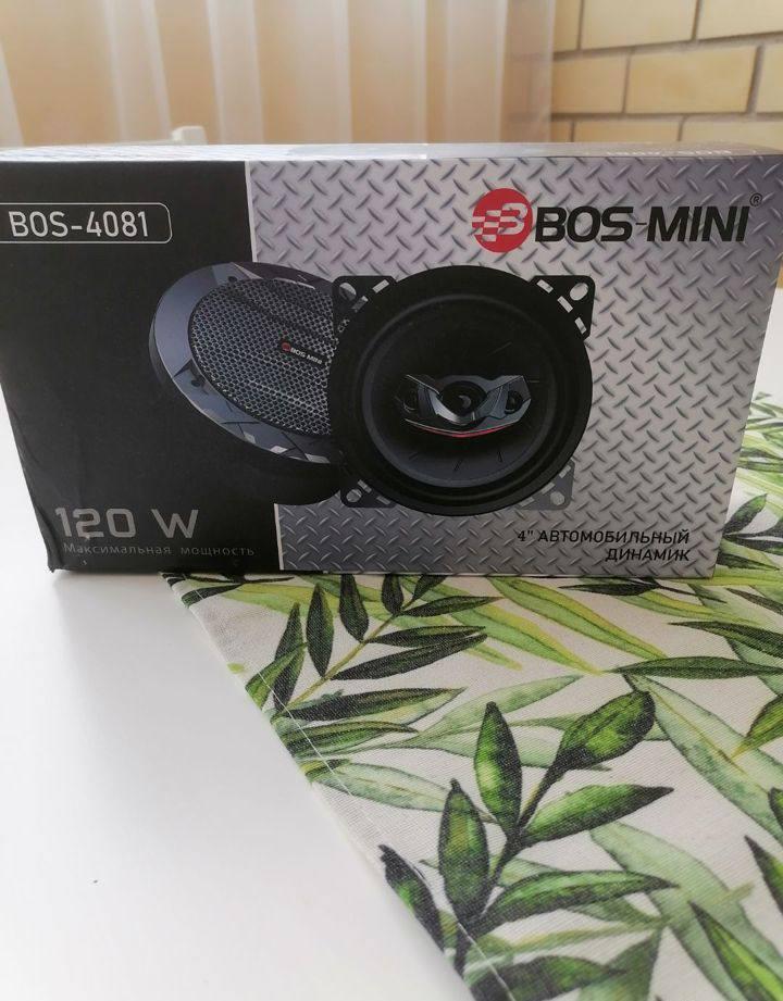 Динамики Bos mini 10см 120w - фото 2 - id-p226254936