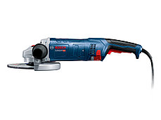 Угловая шлифмашина Bosch GWS 24-230 JZ (2400 Вт, плавный пуск, защита от пыли) 06018C3300, фото 3