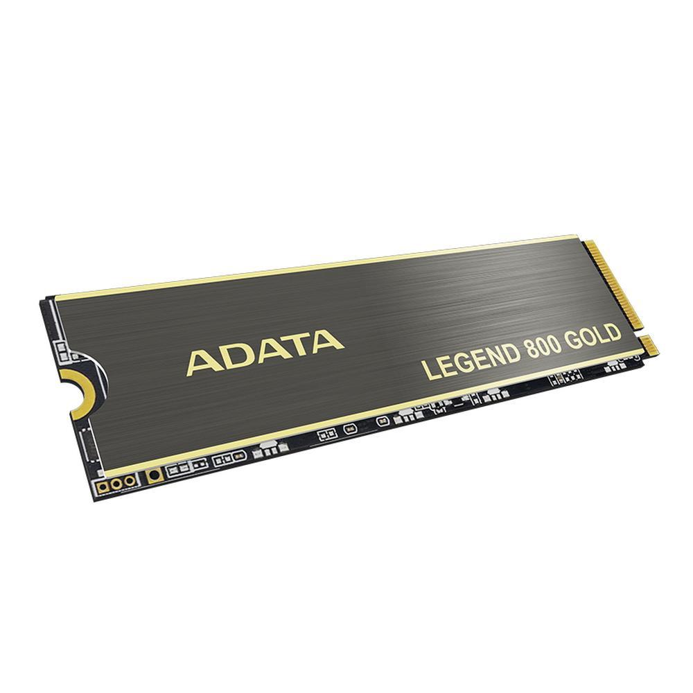 Твердотельный накопитель SSD M.2 2280 M PCI Express 4.0 x4 A-DATA Legend 800 Gold 1TB (SLEG-800G-1000GCS-S38) - фото 1 - id-p226254981