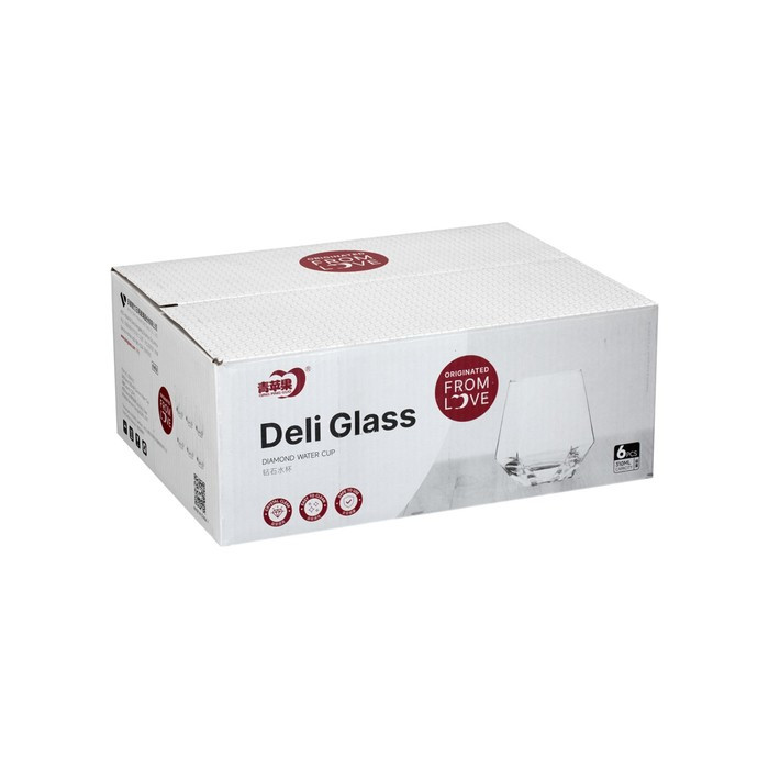 Набор стаканов Delisoga Deli Glass, 310 мл, 6 шт - фото 3 - id-p226255501